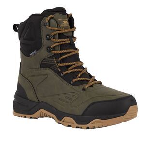Trespass Mens Serge Snow Boots / Khaki Green